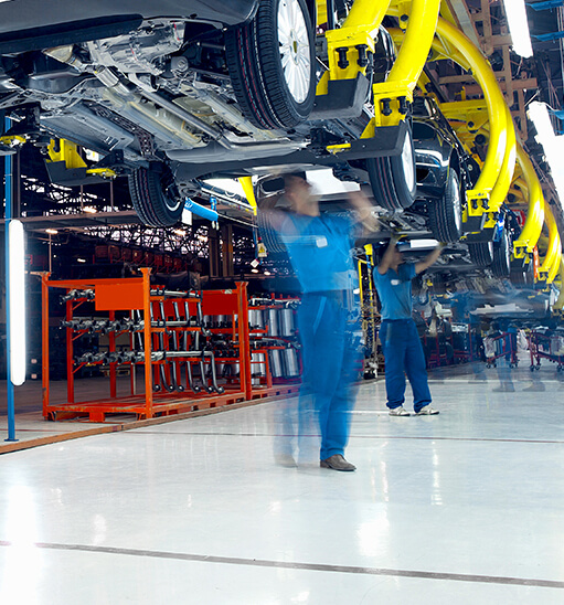 Automotive logistics workline