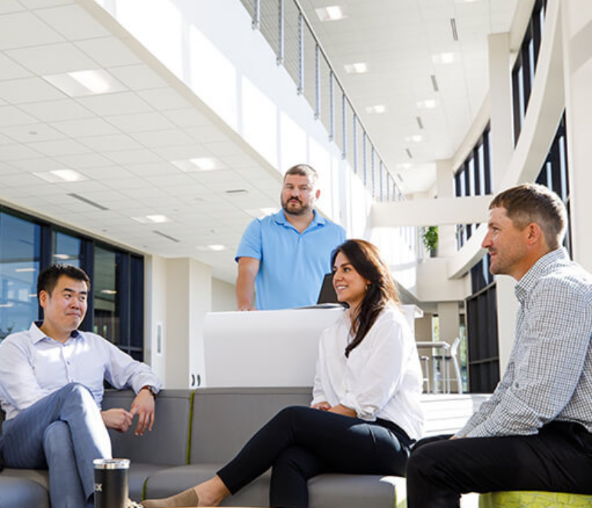 Office team meeting